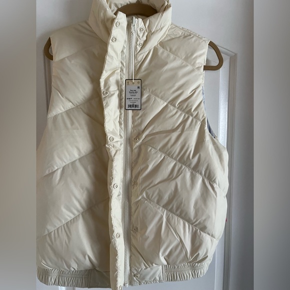 NWT MARINE LAYER archive antuco puffer vest in ice colorblock- size Large - Picture 10 of 16